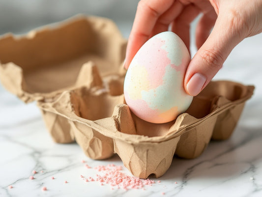 Natural Bath Bomb Collection (6-Piece Egg Box)