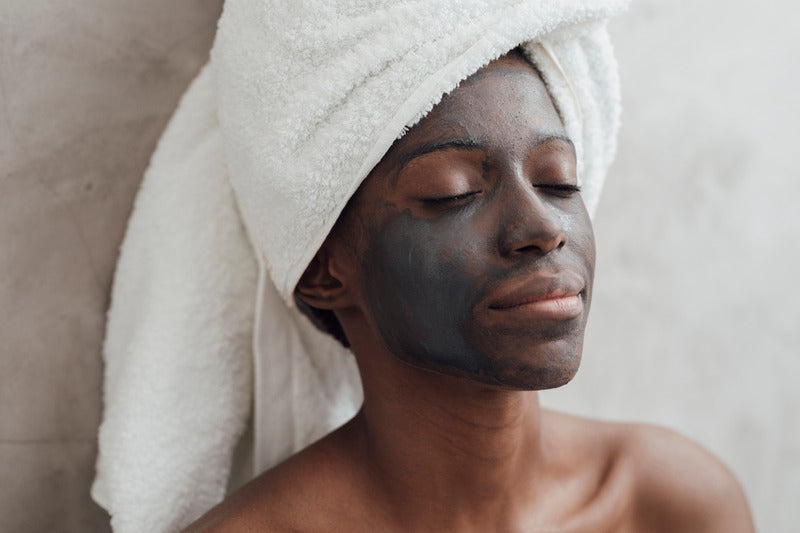 Charcoal and Kaolin Clay Face Mask Detox Face Mask